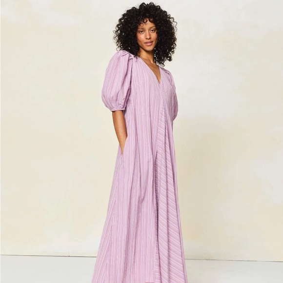 Christy Dawn Ellie Dress in Lavender Crinkle - Picture 3 of 9